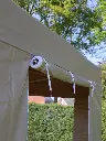 Solid 50 zijwand met oprolbare deur in 1 zijwand
