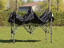 Vouwtent 3x3 Solid 30 met halfopen frame