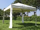 Partytent 3x3 pvc pro 50 HQ met wit dakzeil
