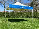Bedrukte afneembare banner vouwtent