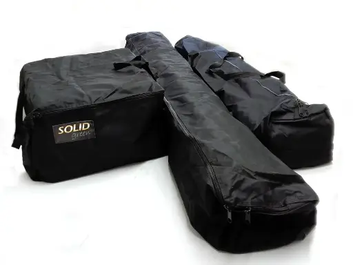 Draagtassenset pagodetent 5x5 m (1S - 2XXL)