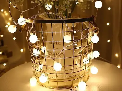 LED Lichtslinger - 10 m mini ball - WarmWhite