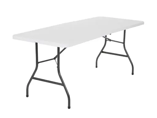 Inklapbare tafel - kunststof