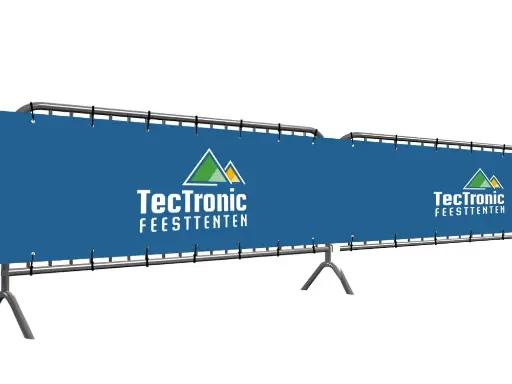 Werfdoek op rol met personalisatie - 0,75 x 22 m